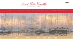 Desktop Screenshot of hotelvillacamilla.it